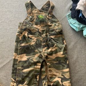 John Deere Bibbed Overalls 3-6months